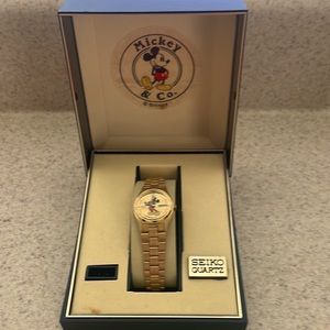 Rare Seiko Mickey Mouse Watch